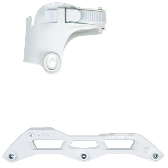 Elite cast Syncro complete 110 incl. Cuff - 270 White, TRI - Powerslide - Fitness Inline Frames - Product Image 2
