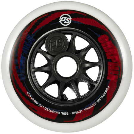 Graphix 125/85A without LED, 1 pc. - Powerslide - Nite Inline Skate Wheels - Product Image 1