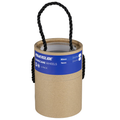 Hurricane 80/85A Red, 4-pack - Powerslide - Urban Inline Skate Wheels - Product Image 5