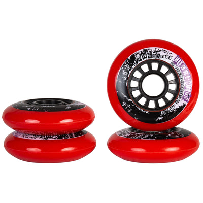 Hurricane 80/85A Red, 4-pack - Powerslide - Urban Inline Skate Wheels - Product Image 4