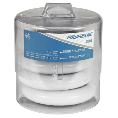 Infinity 110/85A, 4-pack - Powerslide - Fitness Inline Skate Wheels - Product Image 4