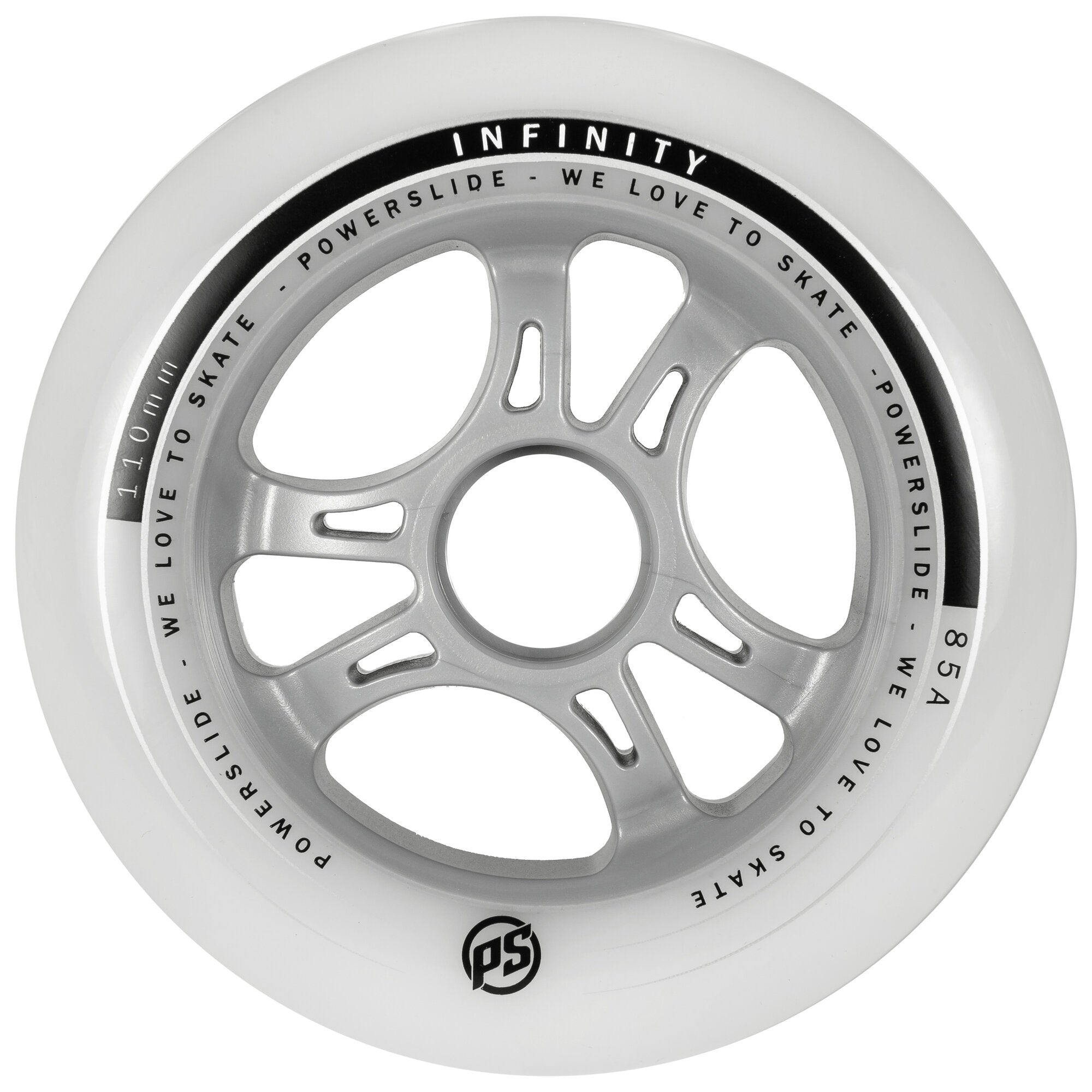 Infinity 110/85A, 4-pack - Powerslide - Fitness Inline Skate Wheels