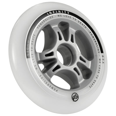 Infinity 110/85A, 4-pack - Powerslide - Fitness Inline Skate Wheels - Product Image 2