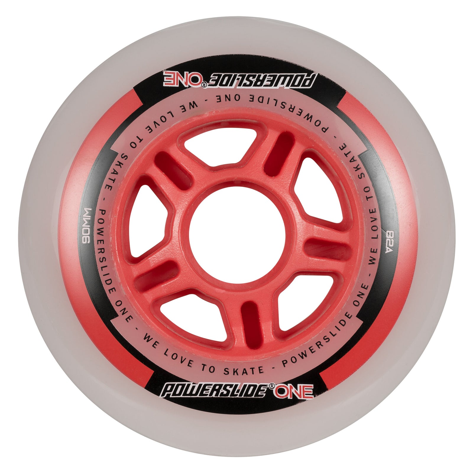 PS ONE Pack 90/82A, 8-pack - Powerslide - Fitness Inline Skate Wheels - Product Image 1
