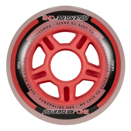 PS ONE 76/82A, 4-pack - Powerslide - Fitness Inline Skate Wheels - Product Image 1