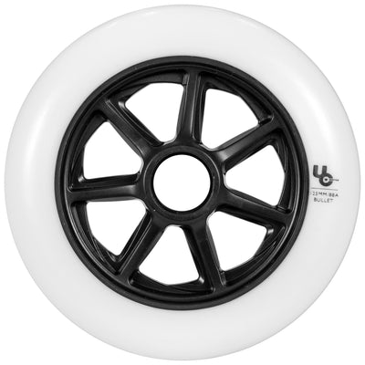 Team 125/88A White, 3-pack - Undercover - Urban Inline Skate Wheels - Product Image 3