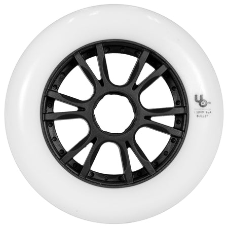Team 110/86A White, pc. - Undercover - Urban Inline Skate Wheels - Product Image 1