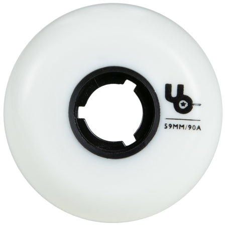 Team 59/90A White, 4-pack - Undercover - Aggressive Inline Skate Wheels - Product Image 1