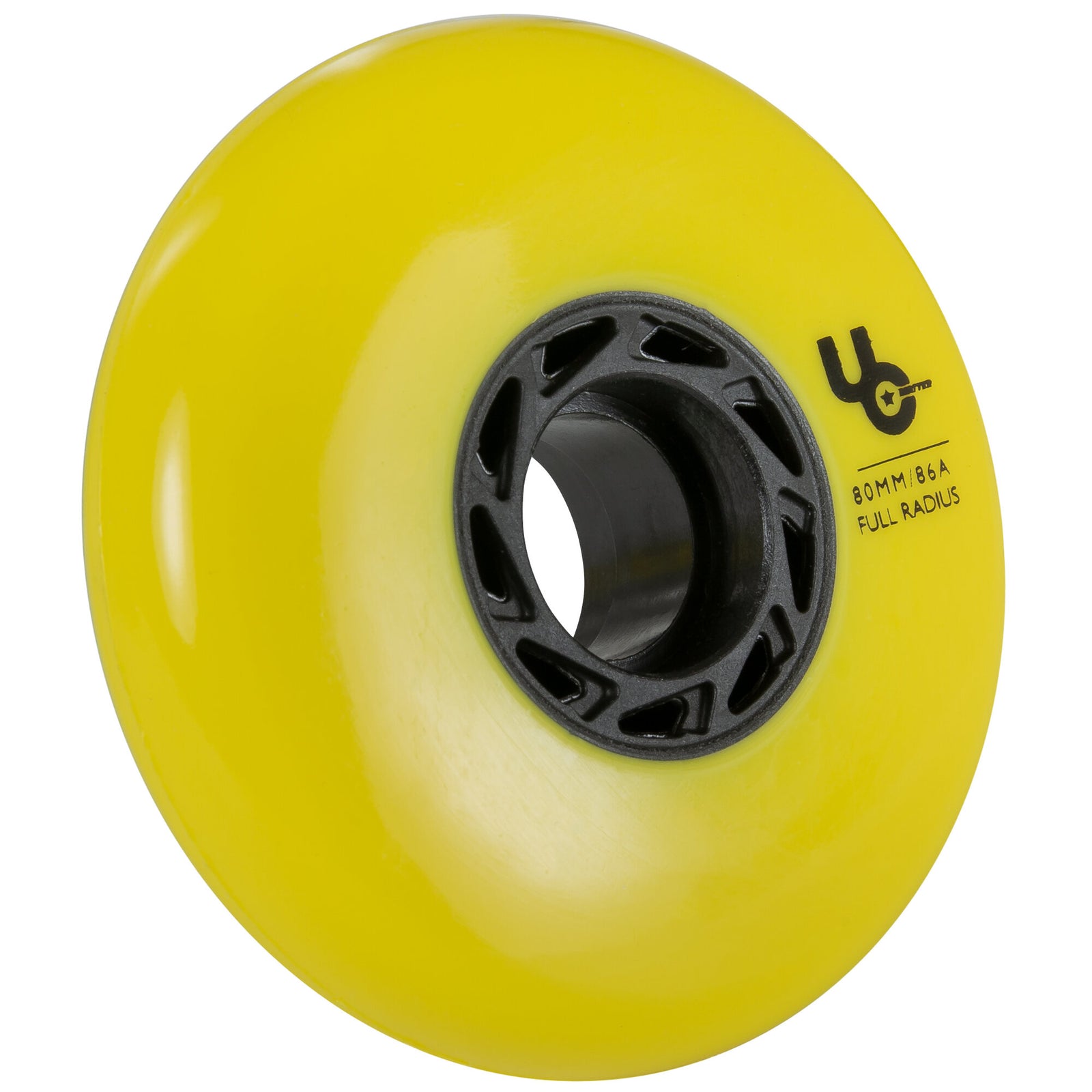 Team 80/86A Yellow, 4-pack - Undercover - Urban Inline Skate Wheels - Product Image 3
