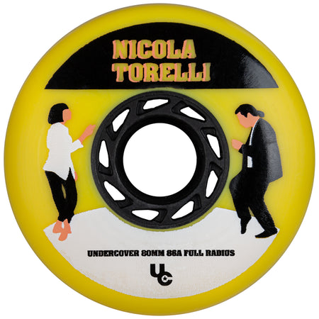 Nicola Torelli Movie 80/86A , 4-pack - Undercover - Urban Inline Skate Wheels - Product Image 1