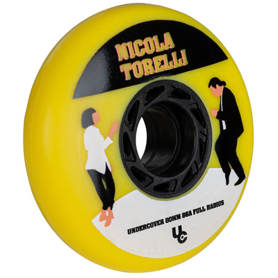 Nicola Torelli Movie 80/86A , 4-pack - Undercover - Urban Inline Skate Wheels - Product Image 2
