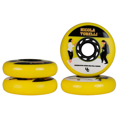 Nicola Torelli Movie 80/86A , 4-pack - Undercover - Urban Inline Skate Wheels - Product Image 4