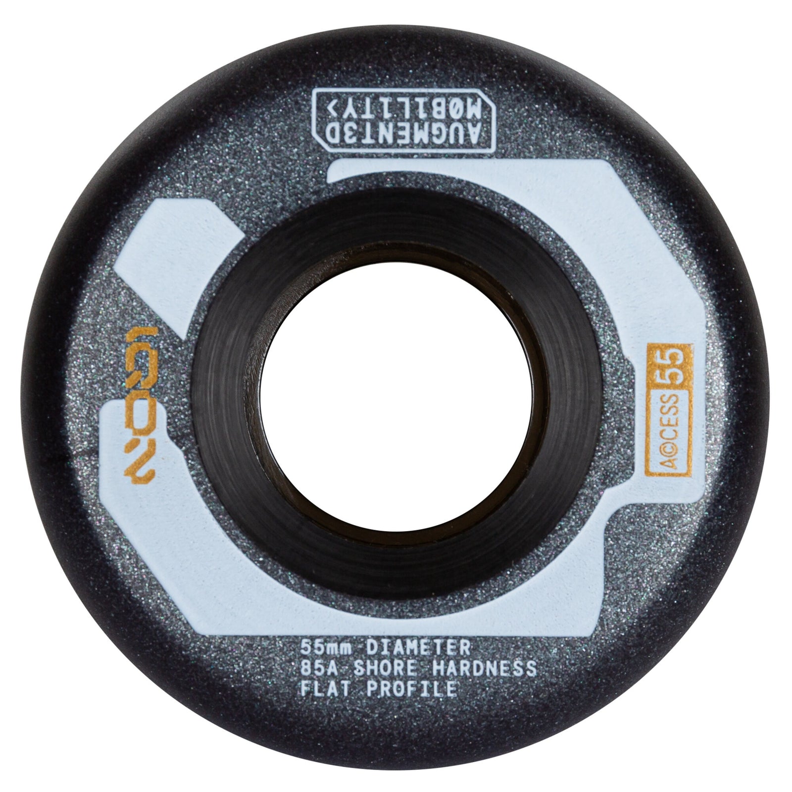 Access 55 Dark Grey 4-pack - IQON - Aggressive Inline Skate Wheels - Product Image 1