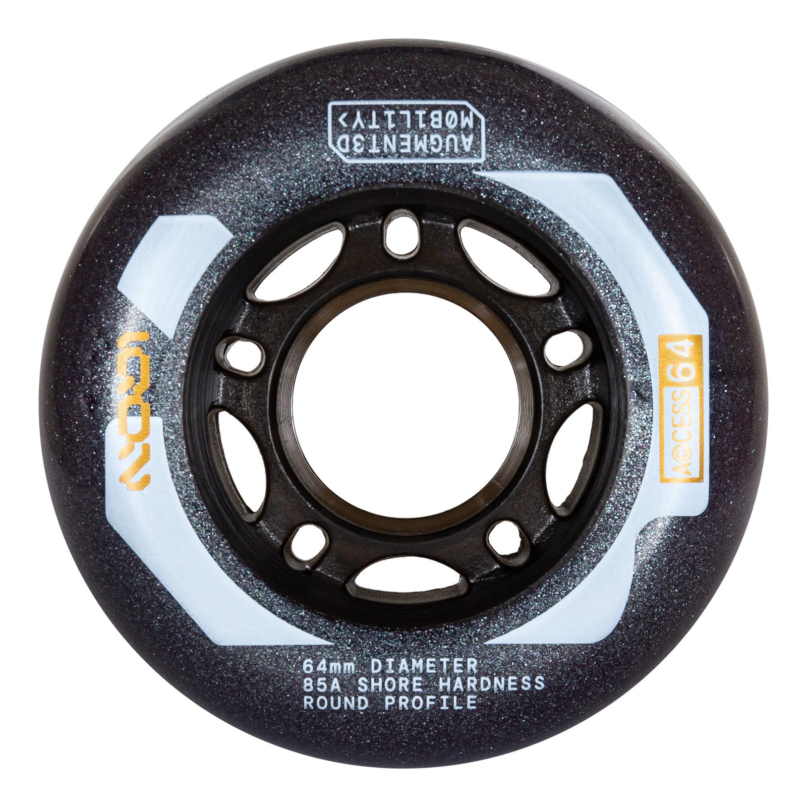 Access 64 Dark Grey 4-pack - IQON - Aggressive Inline Skate Wheels - Product Image 1