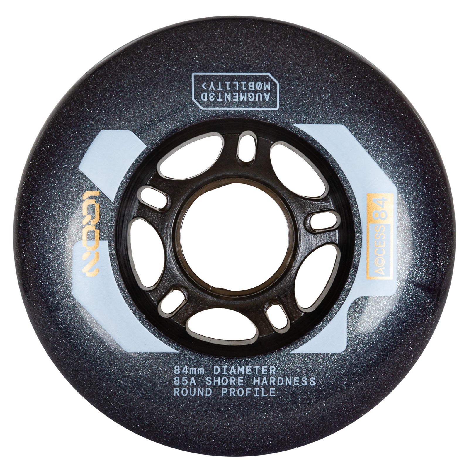 Access 84 Dark Grey 4-pack - IQON - Aggressive Inline Skate Wheels - Product Image 1