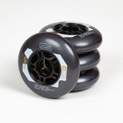 Access 84 Dark Grey 4-pack - IQON - Aggressive Inline Skate Wheels - Product Image 6