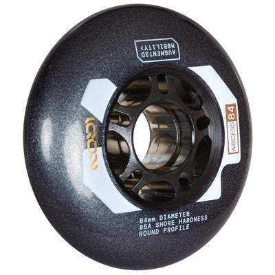 Access 84 Dark Grey 4-pack - IQON - Aggressive Inline Skate Wheels - Product Image 2