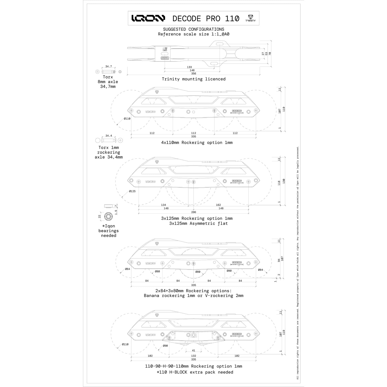 TR Decode Pro 110 Bright Combo - IQON - Aggressive Inline Frames - Product Image 4