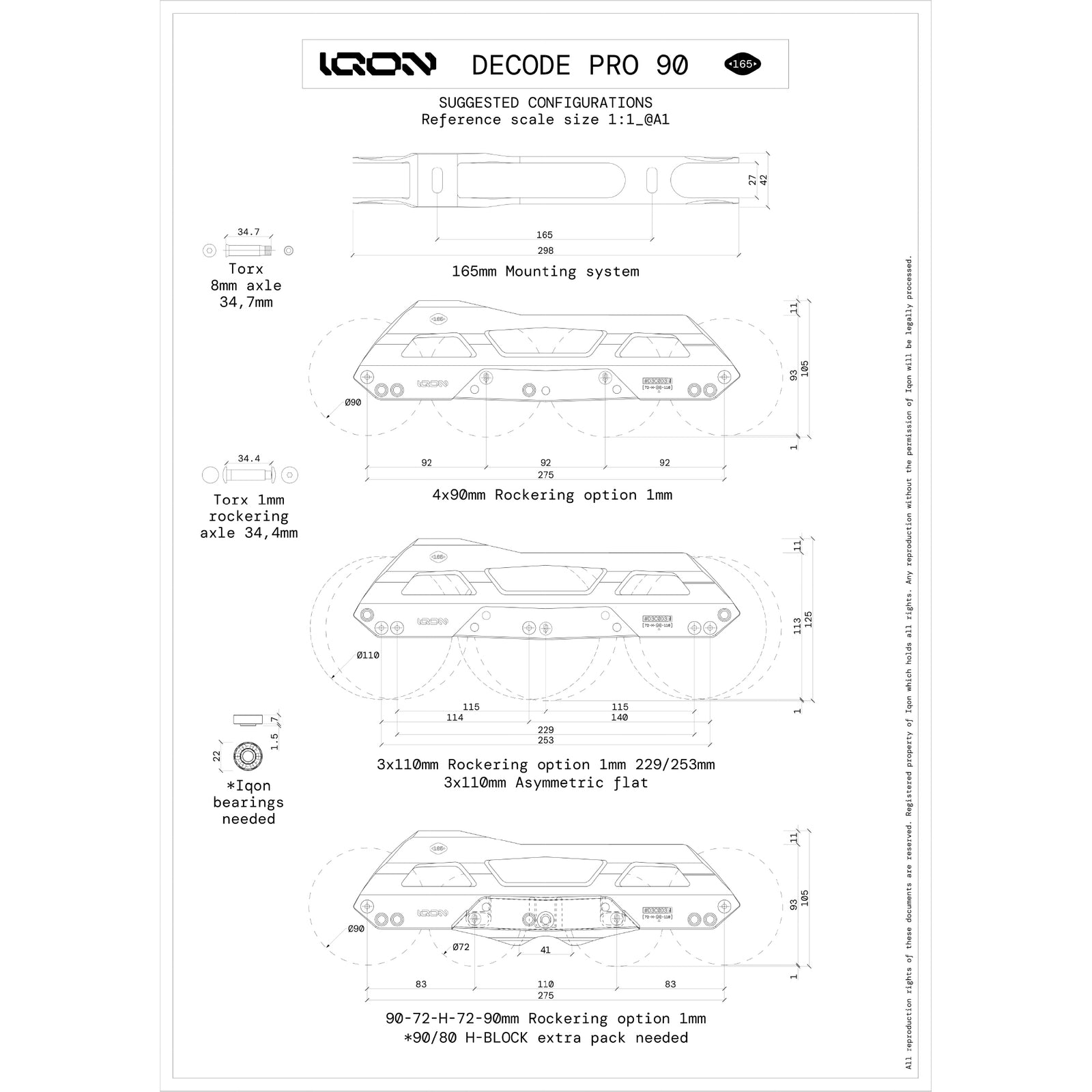 CL Decode Pro 90 Bright Combo - IQON - Aggressive Inline Frames - Product Image 3