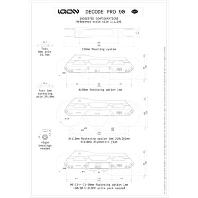 CL Decode Pro 90 Bright Combo - IQON - Aggressive Inline Frames - Product Image 3