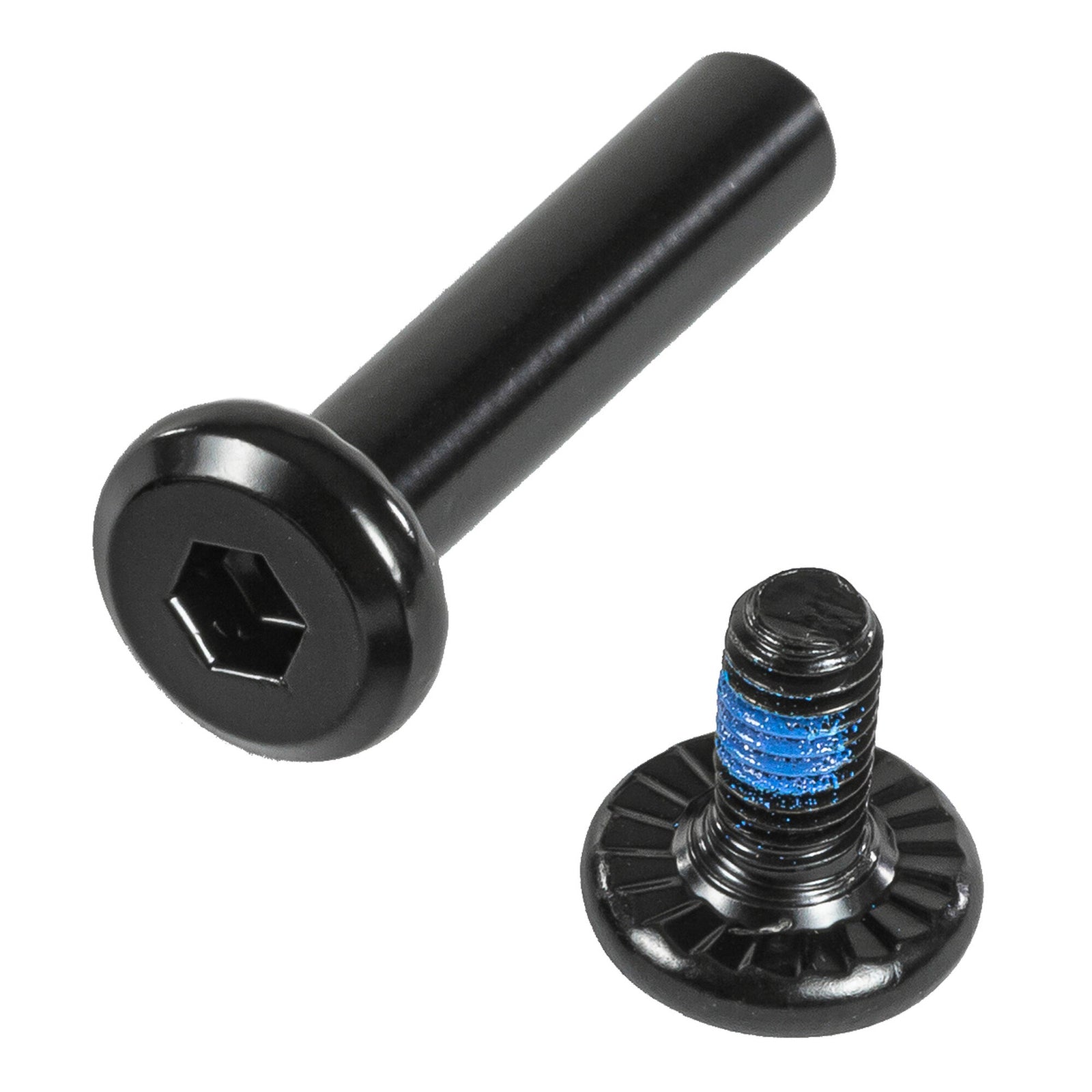 Steel Double Axle for brake, Hex 28mm/6mm - Playlife - Inline Skating Replacements - Product Image 1