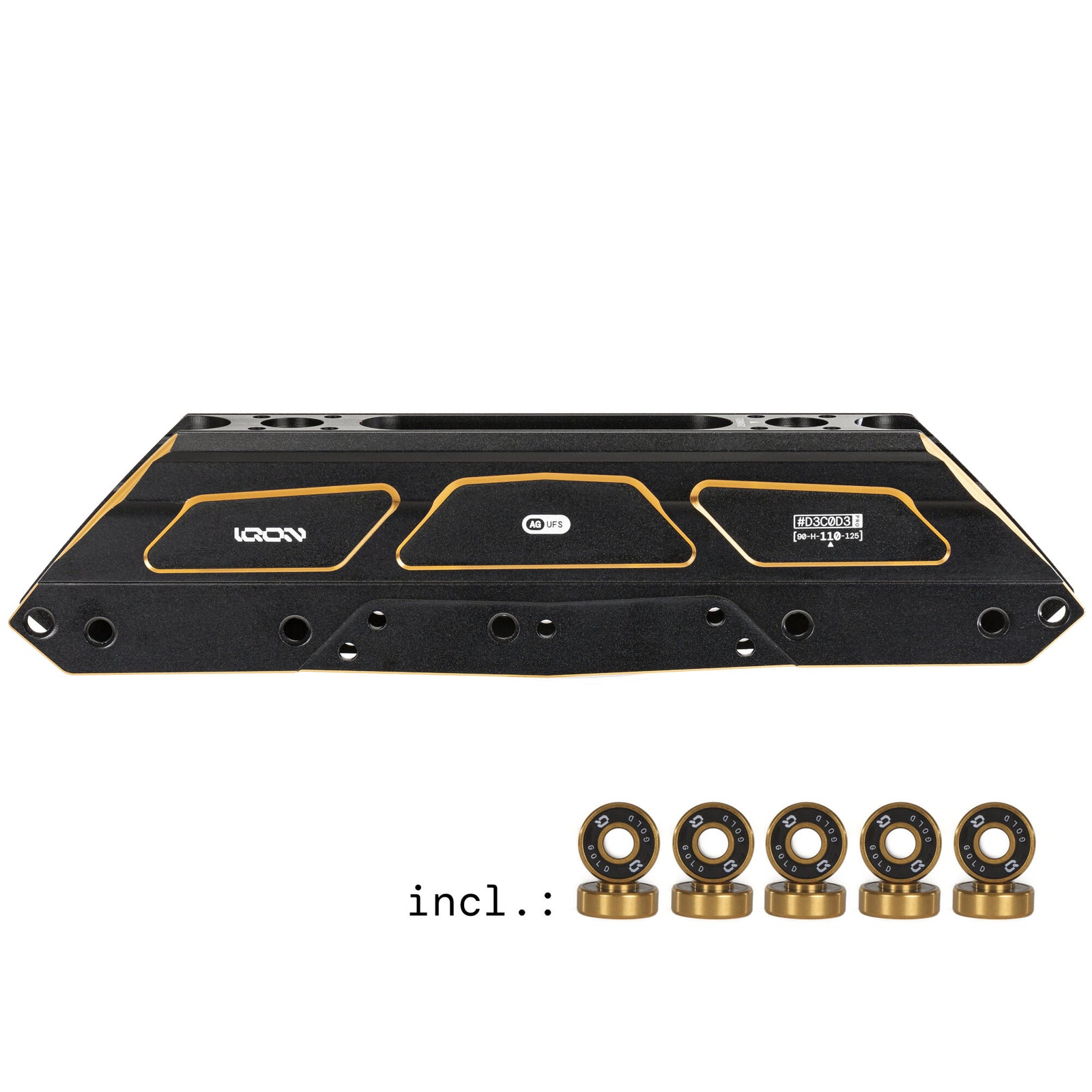 AG Decode Pro 110 Dark Combo - IQON - Aggressive Inline Frames - Product Image 1