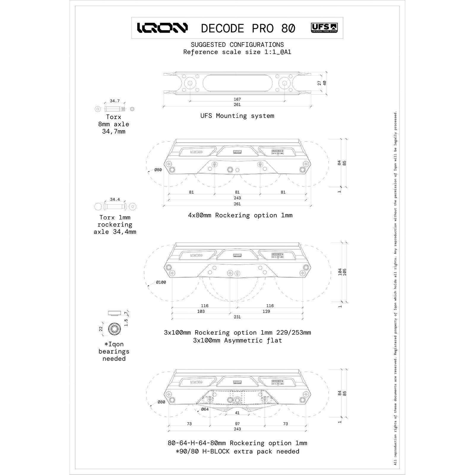 AG Decode Pro 80 Bright Combo - IQON - Aggressive Inline Frames - Product Image 4