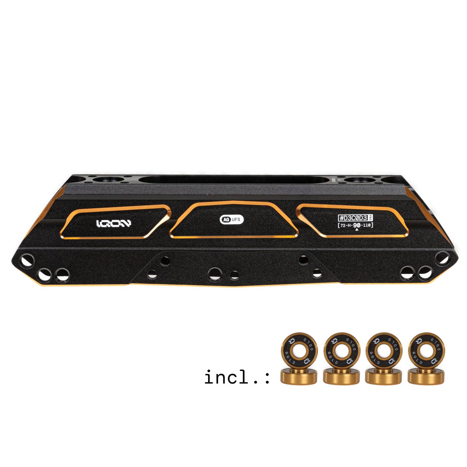 AG Decode Pro 90 Dark Combo - IQON - Aggressive Inline Frames - Product Image 1