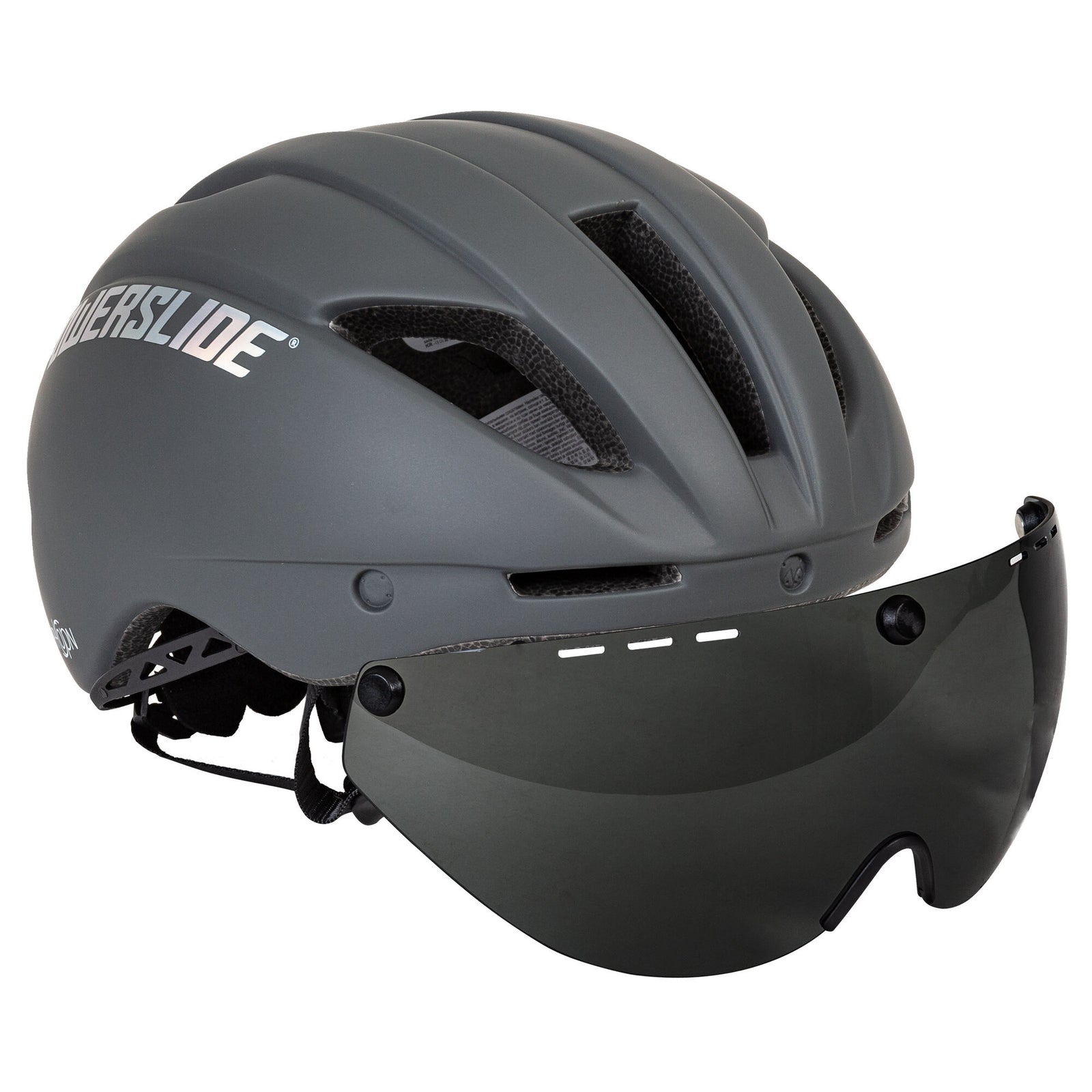 base camp zoom cycling bike helmets removable shield visor Typhoon - Powerslide