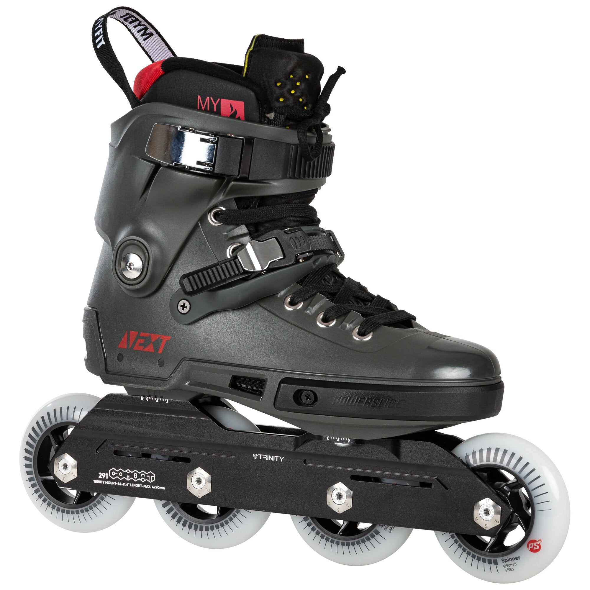 Next Charcoal 90 - Powerslide - Urban Inline Skates