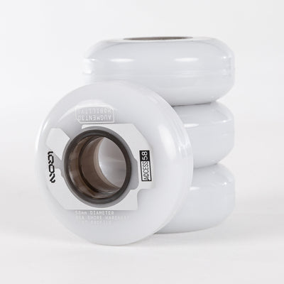 Access 58 Natural 4-pack - IQON - Aggressive Inline Skate Wheels - Product Image 5