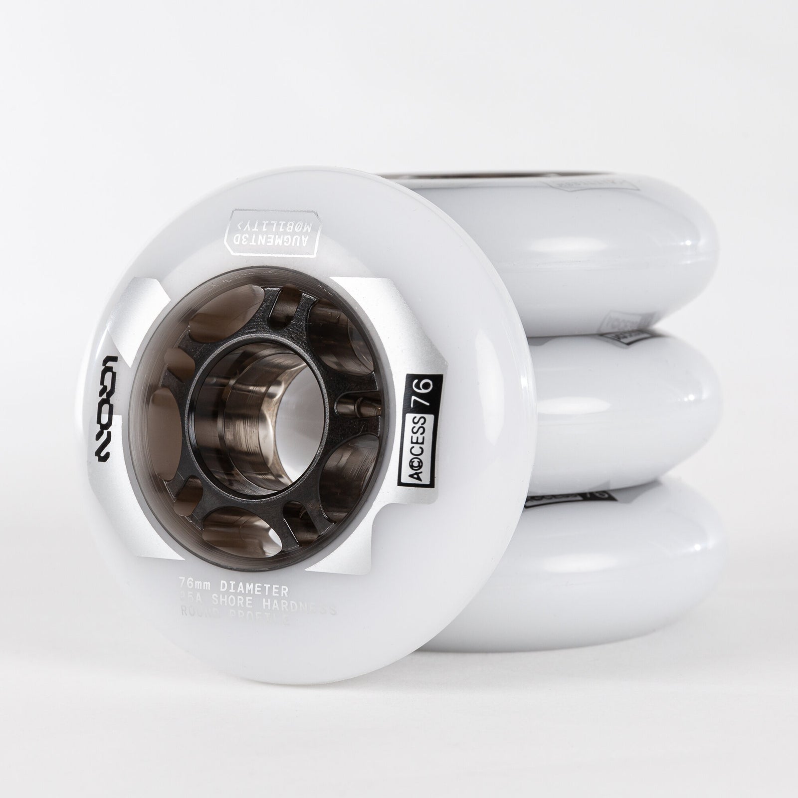 Access 76 Natural 4-pack - IQON - Urban Inline Skate Wheels - Product Image 5