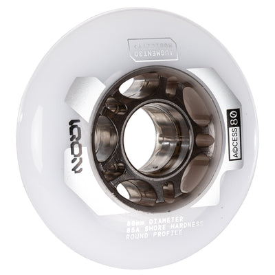 Access Combo 80 Natural 4-pack - IQON - Aggressive Inline Skate Wheels - Product Image 2