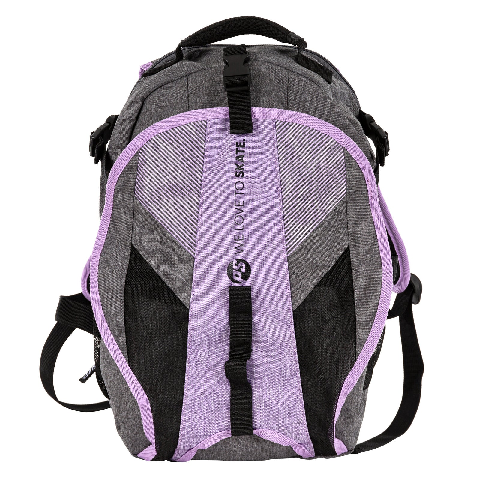 Fitness Backpack Dark Grey/Purple - Powerslide - Inline Skating Bags - Product Image 1