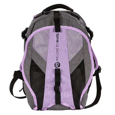 Fitness Backpack Dark Grey/Purple - Powerslide - Inline Skating Bags - Product Image 1