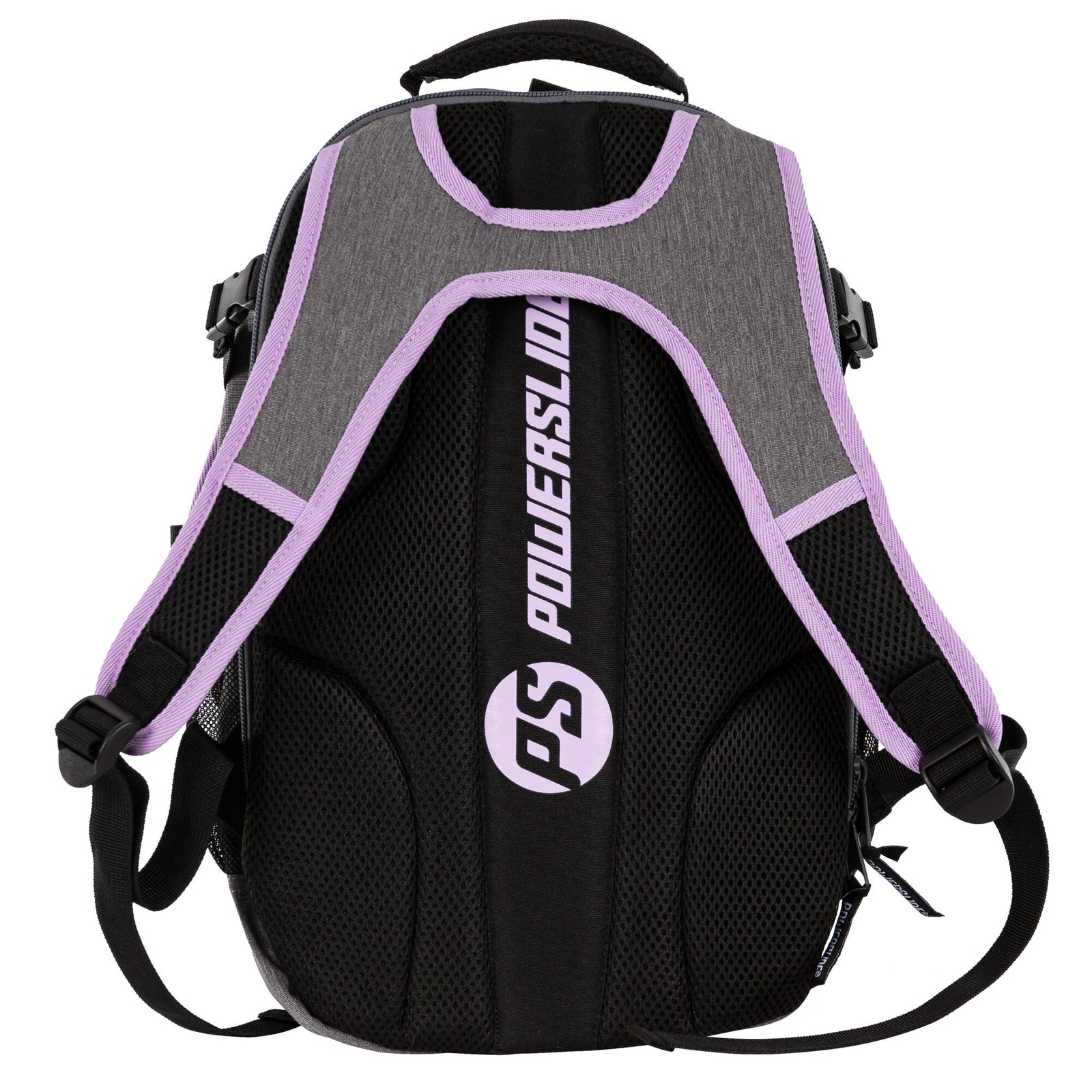Fitness Backpack Dark Grey/Purple - Powerslide - Inline Skating Bags - Product Image 3