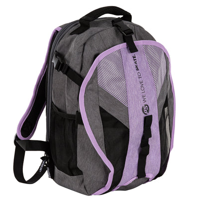 Fitness Backpack Dark Grey/Purple - Powerslide - Inline Skating Bags - Product Image 4
