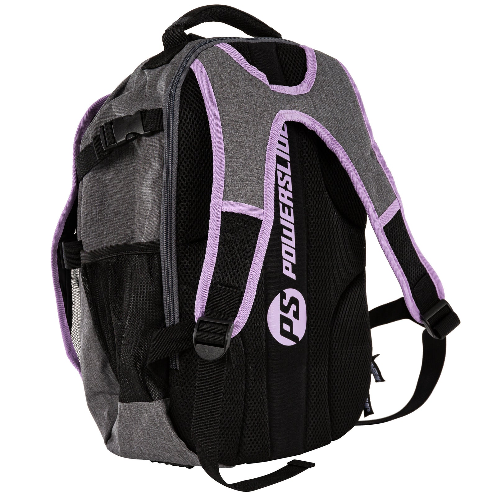 Fitness Backpack Dark Grey/Purple - Powerslide - Inline Skating Bags - Product Image 5