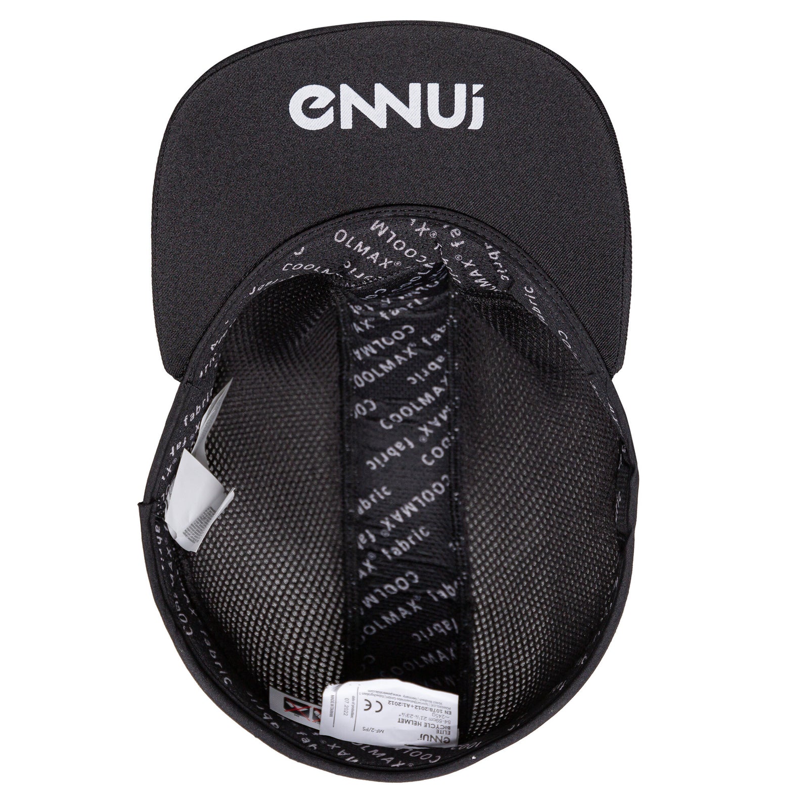 Elite White Red Shiny (include removable peak) - Ennui - Inline Skating Helmets - Product Image 9