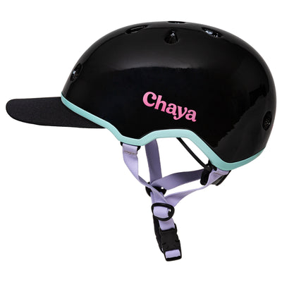 Chaya Elite Black (include removable peak) - Chaya - Roller Skating Helmets - Product Image 2