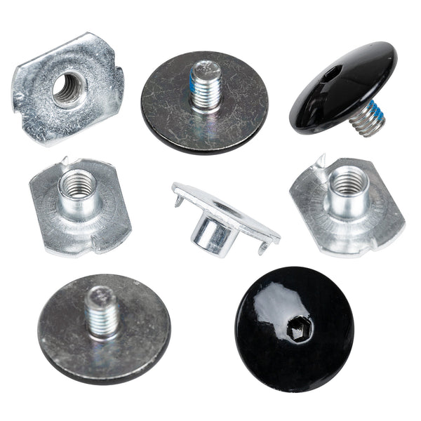 Sway/Zoom Cuff Screws Set, black - USD - Aggressive Replacements - Product Image 1