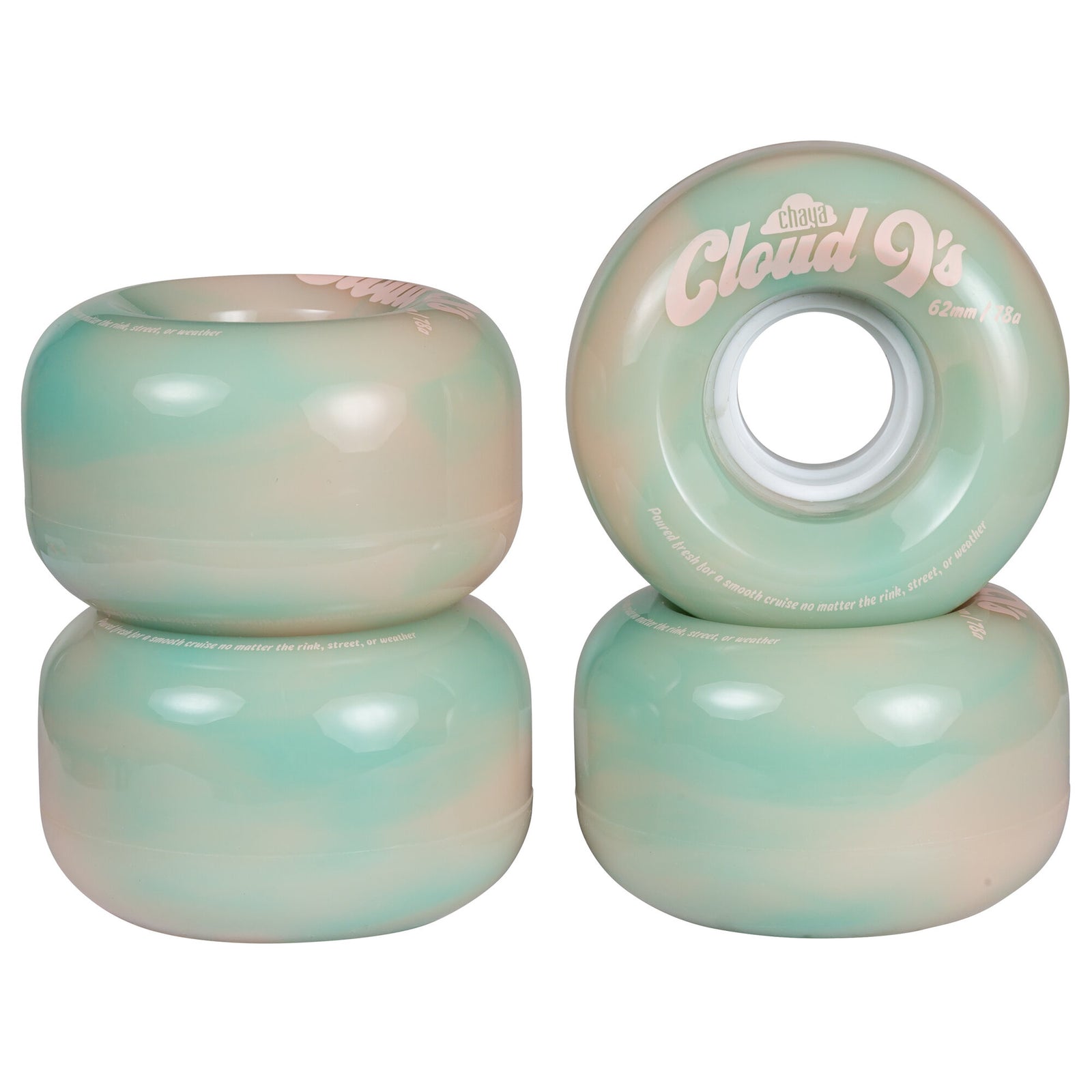 Cloud 9`s - Chaya - Outdoor Roller Skate Wheels - Product Image 3
