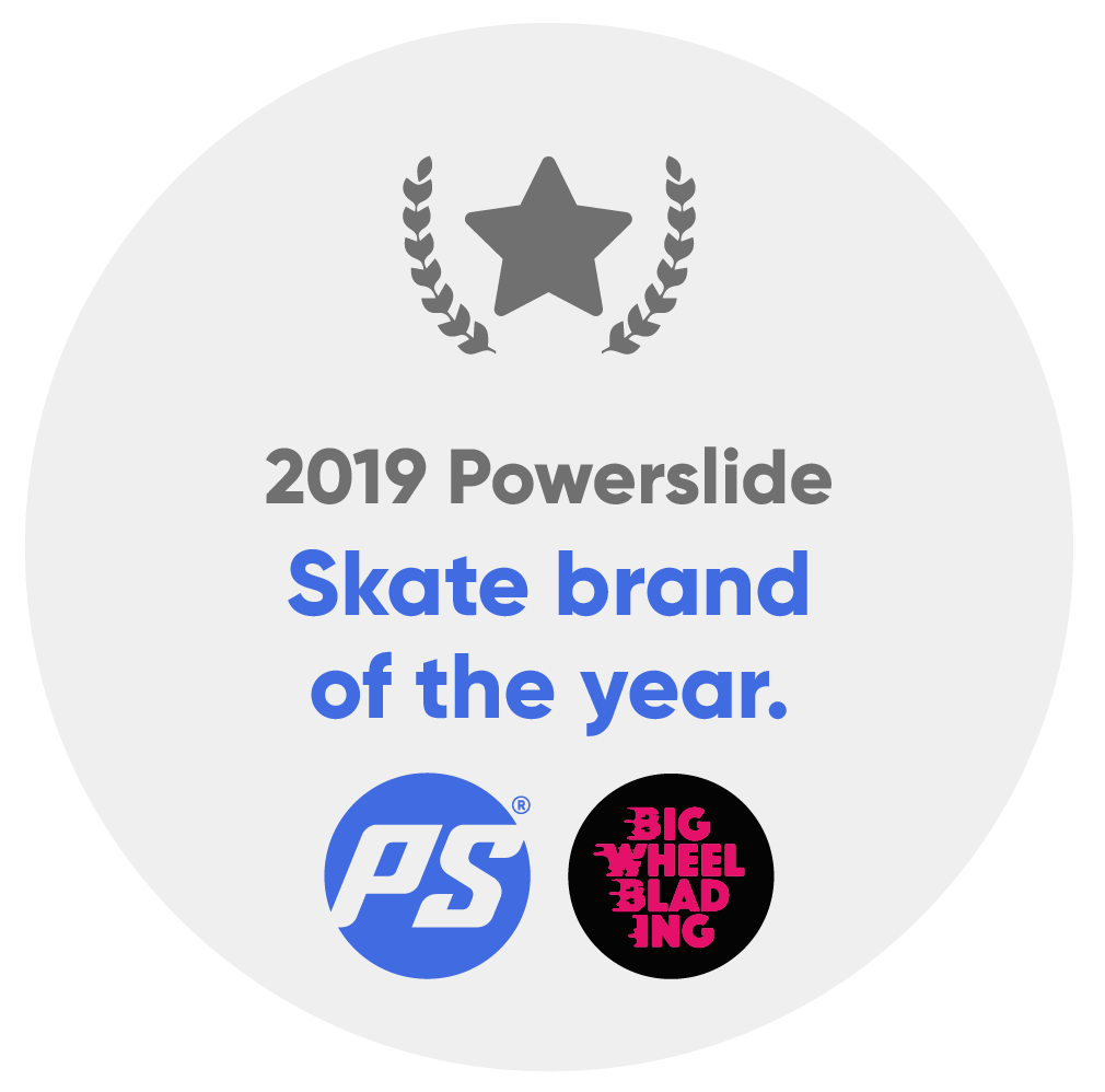 Powerslide Skate brand of the year 2019 BIGWHEELBLADING award