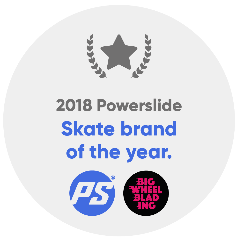Powerslide Skate brand of the year 2018 BIGWHEELBLADING award