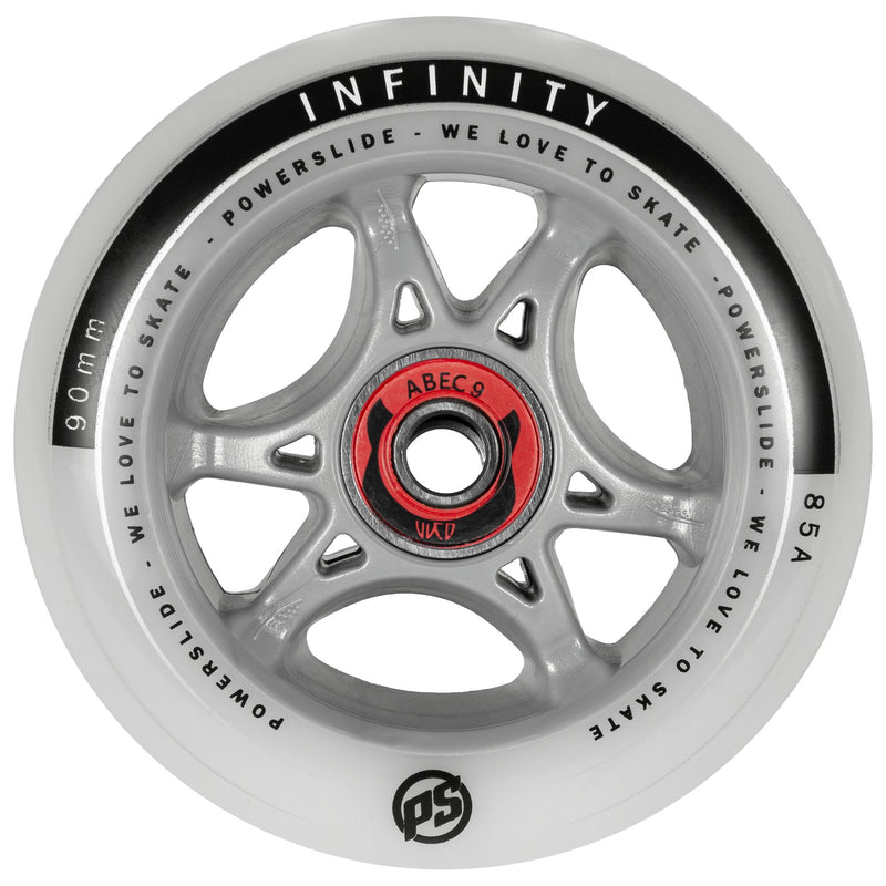 Powerslide Infinity 90 RTR ABEC9/Spacer, 4-pack