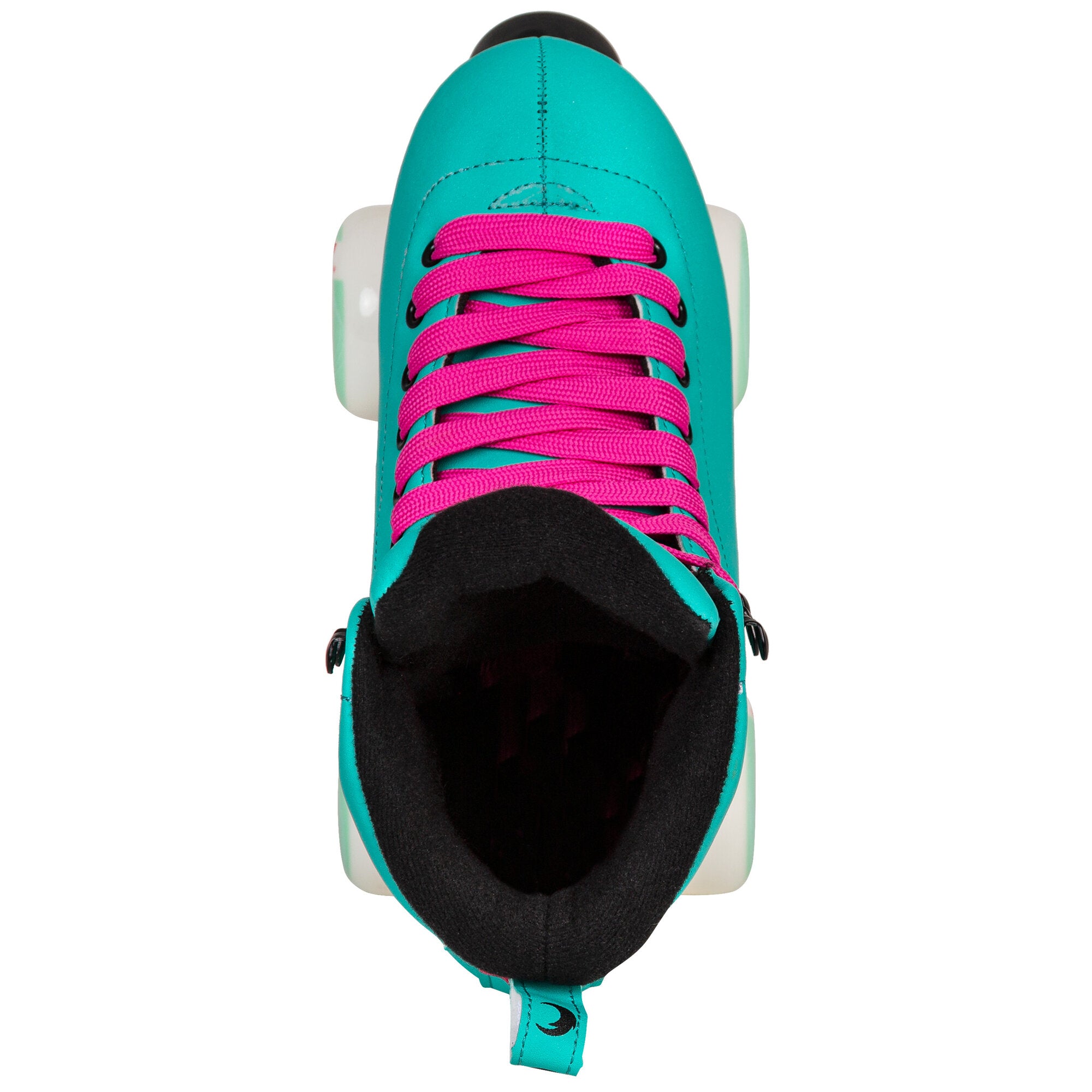 Patins à Roulettes Quad Melrose « Power Slide » - Noir/Rose - Taille 4 UK - Occasion