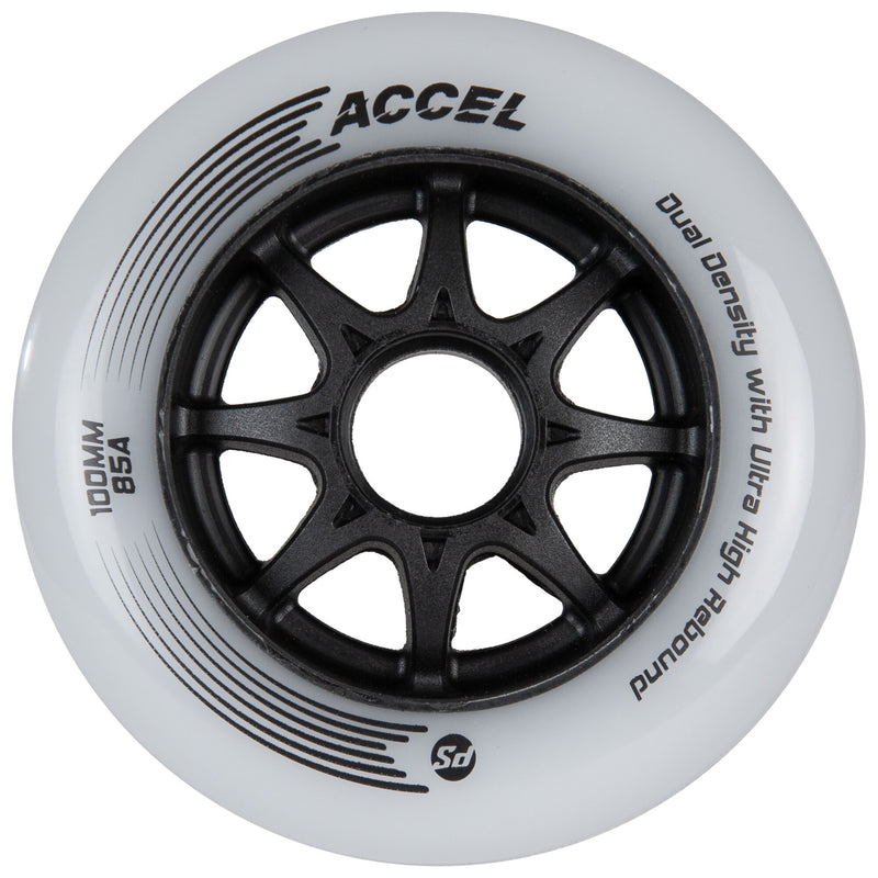 Powerslide ACCEL 100mm/85A 8-pack