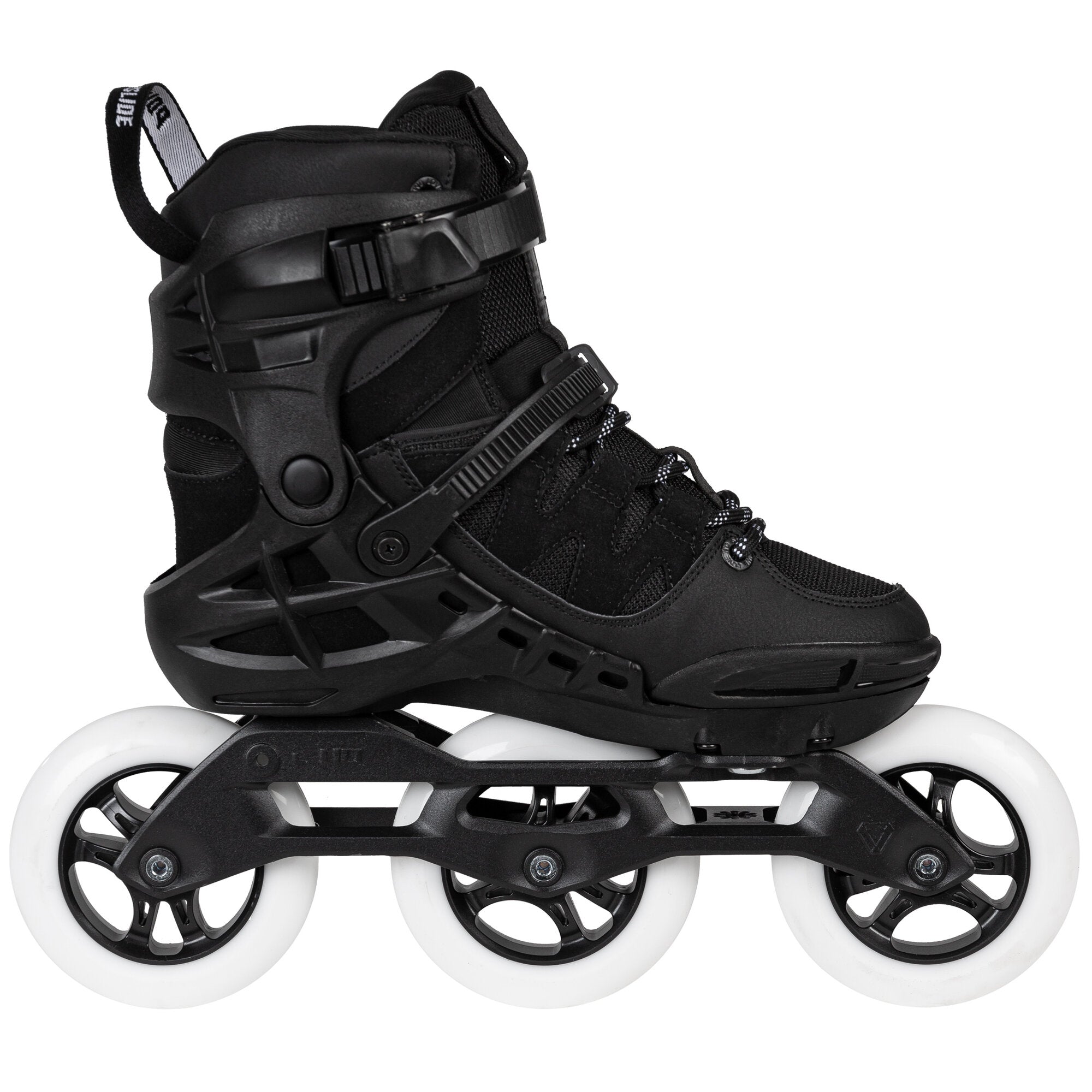 Powerslide Phuzion Argon 110 Skates – Softboot, 3x110mm, Trinity Frame, ABEC 9 – Voor Volwassenen – Roze/Wit