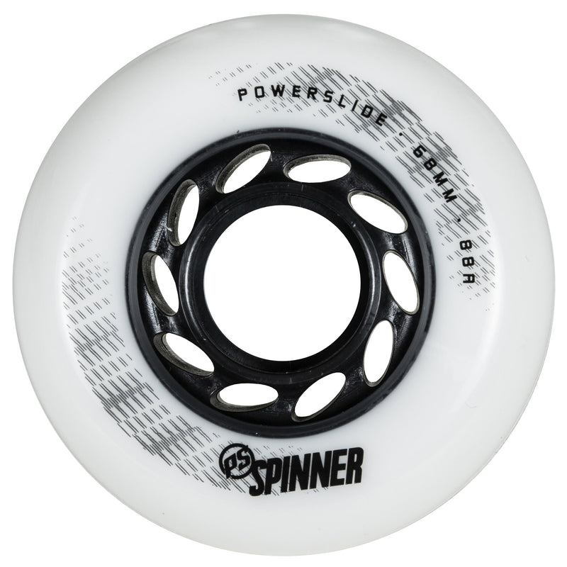 Powerslide Spinner 68/88A White, 4-pack